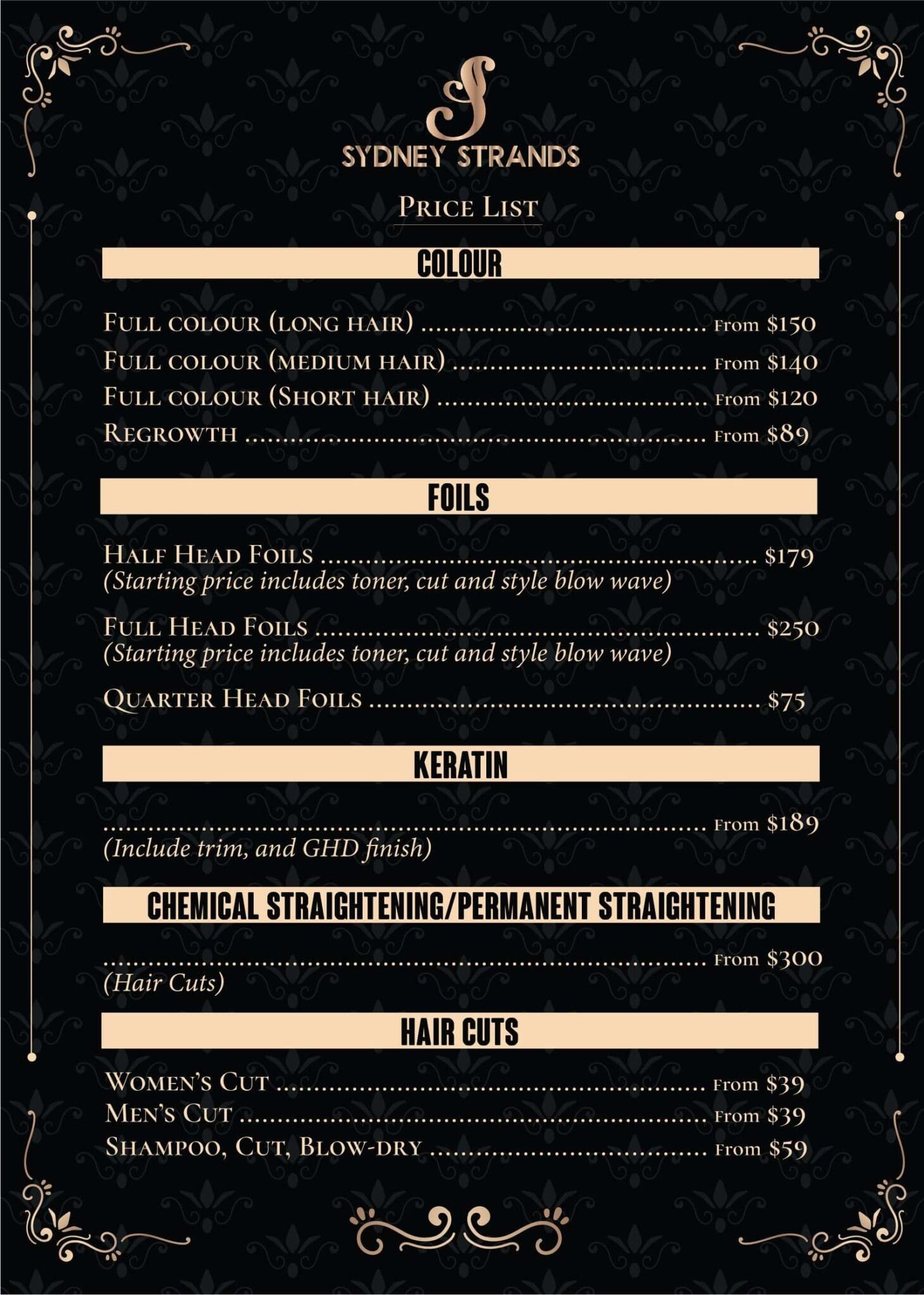 Our Services Sydney Strands